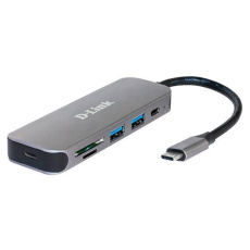 D-Link DUB-2325 USB-C Hub with SD/microSD Card Reader, 2x USB3.0 D-Link DUB-2325 USB-C Hub with SD/microSD Card Reader, 2x USB3.0