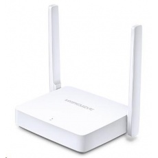 MERCUSYS MW301R WiFi4 router (N300, 2,4GHz, 2x100Mb/s LAN, 1x100Mb/s WAN) MERCUSYS MW301R WiFi4 router (N300, 2,4GHz, 2x100Mb/s LAN, 1x100Mb/s WAN)