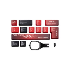 ASUS Klávesy ROG Dye-Sub PBT Keycaps, černo-červená ASUS Klávesy ROG Dye-Sub PBT Keycaps, černo-červená