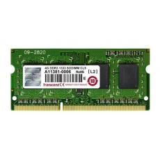 TRANSCEND SODIMM DDR3 4GB 1600MHz 256Mx8 2Rx8 TRANSCEND SODIMM DDR3 4GB 1600MHz 256Mx8 2Rx8