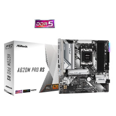 ASRock MB Sc AM5 A620M Pro RS, AMD A620, 4xDDR5, HDMI, DP ASRock MB Sc AM5 A620M Pro RS, AMD A620, 4xDDR5, HDMI, DP
