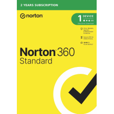 NORTON 360 STANDARD 10GB + VPN 1 uživatel pro 1 zařízení na 2 roky ESD