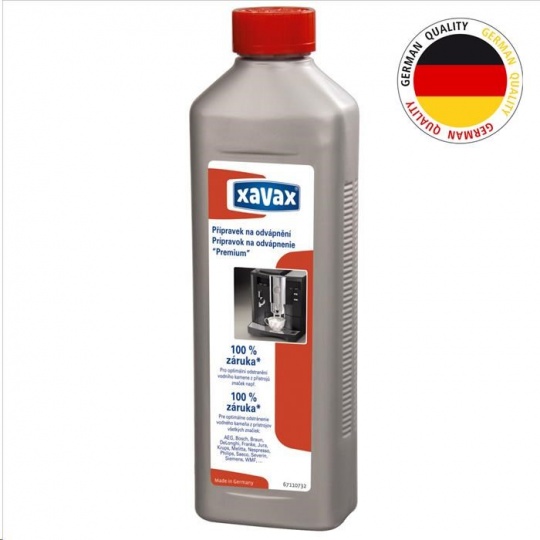 Xavax odstraňovač vodního kamene z konvic a kávovarů, Premium, 500 ml