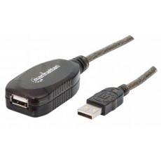 MANHATTAN Kabel USB 2.0 A-A, aktivní prodlužovací 5m, Daisy-Chainable, Blister MANHATTAN Kabel USB 2.0 A-A, aktivní prodlužovací 5m, Daisy-Chainable, Blister