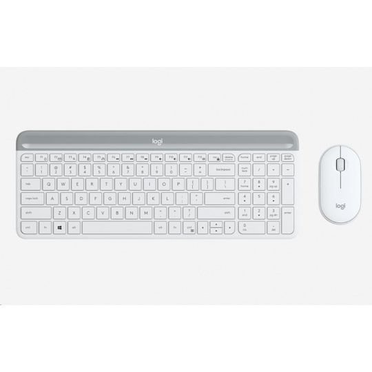 Logitech Wireless Desktop MK470, US, Offwhite