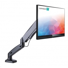 CONNECT IT SingleArm stolní držák na 1 monitor, záruka 30 let, ČERNÝ CONNECT IT SingleArm stolní držák na 1 monitor, záruka 30 let, ČERNÝ