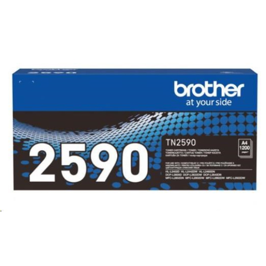 BROTHER Toner TN-2590 Standardní toner 1200 stran pro L2622 a L2922