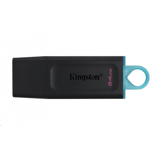 Kingston Flash Disk 64GB USB3.2 Gen 1 DataTraveler Exodia (Black + Teal)
