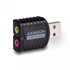 AXAGON ADA-10, USB 2.0 - externí zvuková karta MINI, 48kHz/16-bit stereo, vstup USB-A AXAGON ADA-10, USB 2.0 - externí zvuková karta MINI, 48kHz/16-bit stereo, vstup USB-A