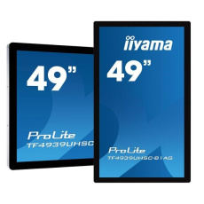 iiyama ProLite TF4939UHSC-B1AG, 123 cm (48.5''), Projected Capacitive, 15 TP, 4K, black iiyama ProLite TF4939UHSC-B1AG, 123 cm (48.5''), Projected Capacitive, 15 TP, 4K, black