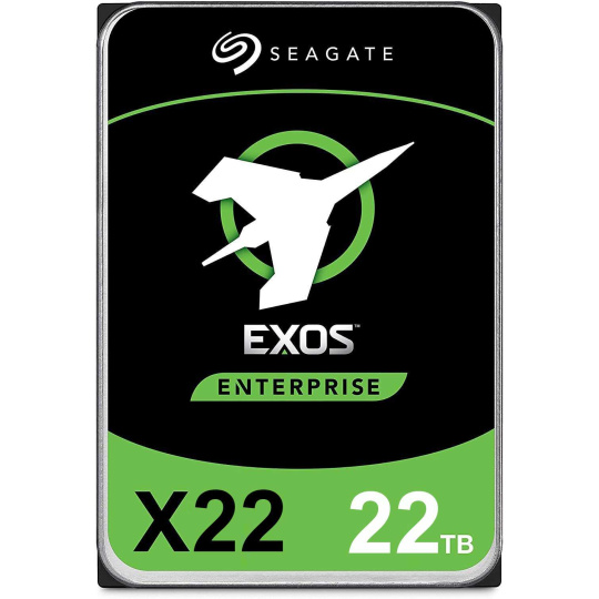 SEAGATE HDD 22TB EXOS X22, 3.5", SATAIII, 512e, 7200 RPM, Cache 512MB