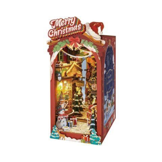 RoboTime 3D skládačka Zarážka na knihy Vánoční ulička RoboTime 3D skládačka Zarážka na knihy Vánoční ulička