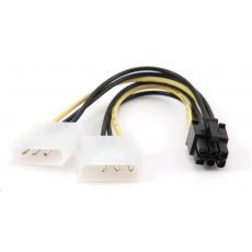 GEMBIRD Kabel napájecí interní 2x 5,25"(F) + PCI Express 6pin GEMBIRD Kabel napájecí interní 2x 5,25"(F) + PCI Express 6pin