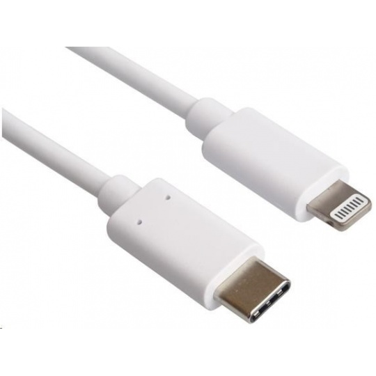 PREMIUMCORD Apple Lightning - USB-C™ USB nabíjecí a datový kabel MFi pro Apple iPhone/iPad, 0,5m