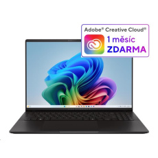 ASUS NTB Vivobook S16 (M5606WA-OLED022X), AI 9 HX 370, 16" 3200 x 2000, 32GB, 1TB SSD, AMD Radeon, W11 Pro, Black ASUS NTB Vivobook S16 (M5606WA-OLED022X), AI 9 HX 370, 16" 3200 x 2000, 32GB, 1TB SSD, AMD Radeon, W11 Pro, Black