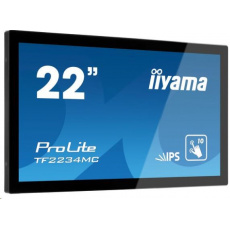 iiyama ProLite TF2234MC-B7X, 54.6cm (21.5''), Projected Capacitive, 10 TP, Full HD, black