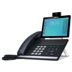 Yealink VP59 IP telefon, 8" 1280x800 LCD, 2x 10/100/1000, Wi-Fi, Bluetooth, FHD kamera, PoE, 16xSIP, 2xUSB, bez adaptéru Yealink VP59 IP telefon, 8" 1280x800 LCD, 2x 10/100/1000, Wi-Fi, Bluetooth, FHD kamera, PoE, 16xSIP, 2xUSB, bez adaptéru