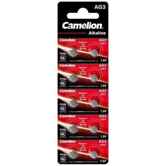Camelion AG  3-392 alk. (LR41, 192) 10pack Camelion AG  3-392 alk. (LR41, 192) 10pack