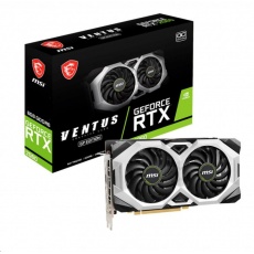 MSI VGA NVIDIA GeForce RTX 2060 VENTUS GP OC, RTX 2060, 6GB GDDR6, 3xDP, 1xHDMI MSI VGA NVIDIA GeForce RTX 2060 VENTUS GP OC, RTX 2060, 6GB GDDR6, 3xDP, 1xHDMI
