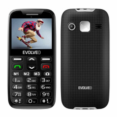 EVOLVEO EasyPhone XD, mobilní telefon pro seniory s nabíjecím stojánkem (černá barva) EVOLVEO EasyPhone XD, mobilní telefon pro seniory s nabíjecím stojánkem (černá barva)