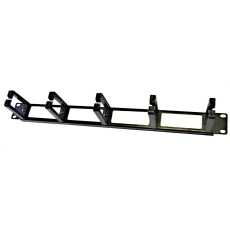 19" vyvazovací panel LEXI-Net 1U, 5x plastový úchyt 40x60mm, průchozí, černý 19" vyvazovací panel LEXI-Net 1U, 5x plastový úchyt 40x60mm, průchozí, černý
