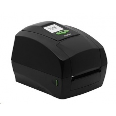 Custom TT/DT tiskárna etiket D4 202, 203dpi, USB/RS232, display, černá Custom TT/DT tiskárna etiket D4 202, 203dpi, USB/RS232, display, černá