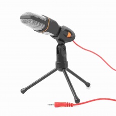GEMBIRD mikrofon na stůl MIC-D-03, HQ, černý GEMBIRD mikrofon na stůl MIC-D-03, HQ, černý