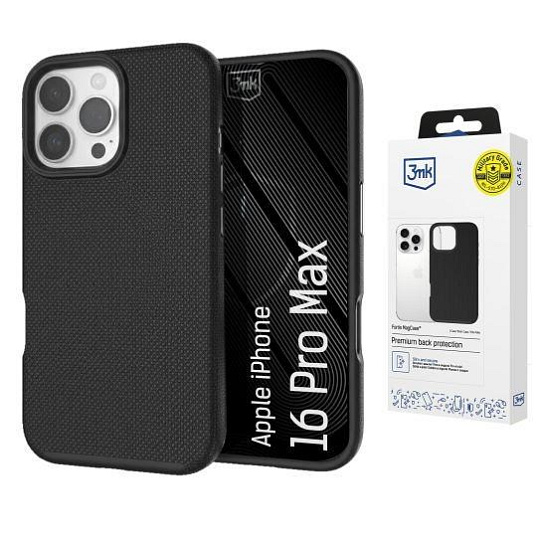 3mk ochranný kryt Fortis MagCase pro Apple iPhone 16 Pro Max 3mk ochranný kryt Fortis MagCase pro Apple iPhone 16 Pro Max