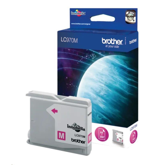 BROTHER INK LC-970M magenta (EW*) cca 300