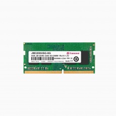 TRANSCEND SODIMM DDR4 8GB 3200MHz 1Rx16 1Gx16 CL22 1.2V TRANSCEND SODIMM DDR4 8GB 3200MHz 1Rx16 1Gx16 CL22 1.2V
