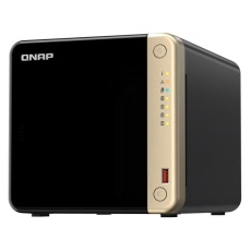 QNAP TS-464-4G 4-bay desktop NAS, 4-core Intel, 4GB DDR4, 4xSATA, 2xM.2, 2x 2.5GbE, HDMI, 4xUSB QNAP TS-464-4G 4-bay desktop NAS, 4-core Intel, 4GB DDR4, 4xSATA, 2xM.2, 2x 2.5GbE, HDMI, 4xUSB