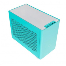 Cooler Master case MasterBox NR200P Cyan, mini-ITX, mini-DTX, modrá, bez zdroje Cooler Master case MasterBox NR200P Cyan, mini-ITX, mini-DTX, modrá, bez zdroje