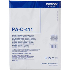 BROTHER papír - PA-C-411 termopapír A4, 100ks BROTHER papír - PA-C-411 termopapír A4, 100ks