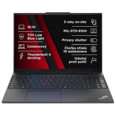 LENOVO NTB ThinkPad E16 G2 - Ultra5 125U,16" WUXGA,16GB,512SSD,IRcam,W11H LENOVO NTB ThinkPad E16 G2 - Ultra5 125U,16" WUXGA,16GB,512SSD,IRcam,W11H
