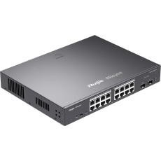 Reyee RG-ES218GC-P Smart mananged PoE switch, 16x PoE, 2x SFP