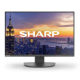 SHARP MT 24" MultiSync EA242W-BK, IPS TFT, 1920x1200, 300nit, 1000:1, 6ms, DP, DVI-D, HDMI, USB, Repro, Černý