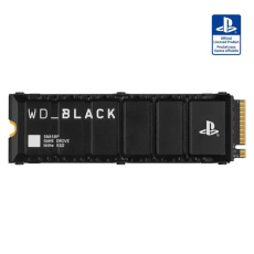 WD BLACK SSD NVMe 2TB PCIe SN850P pro PS5, Gen4, (R:7300, W:6600MB/s), Chladič WD BLACK SSD NVMe 2TB PCIe SN850P pro PS5, Gen4, (R:7300, W:6600MB/s), Chladič