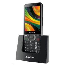 Aligator A900 Senior, černá + nabíjecí stojánek Aligator A900 Senior, černá + nabíjecí stojánek