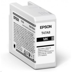 EPSON ink Singlepack Matte Black T47A8 UltraChrome Pro 10 ink 50ml EPSON ink Singlepack Matte Black T47A8 UltraChrome Pro 10 ink 50ml