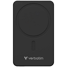 VERBATIM Powerbanka Charge 'n' Go Essentials, Magnetická, 10000 mAh, USB-C, Černá VERBATIM Powerbanka Charge 'n' Go Essentials, Magnetická, 10000 mAh, USB-C, Černá