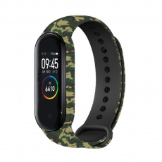 Rhinotech řemínek pro Xiaomi Mi Band 3 / 4 maskáčová zeleno-černá Rhinotech řemínek pro Xiaomi Mi Band 3 / 4 maskáčová zeleno-černá