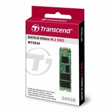 TRANSCEND SSD MTS820 240GB, M.2 2280, SATA III 6Gb/s, TLC TRANSCEND SSD MTS820 240GB, M.2 2280, SATA III 6Gb/s, TLC