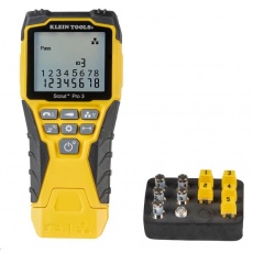 KLEIN TOOLS - VDV Scout® Pro 3 Tester Kit - 5x RJ45, 5x F-konektor KLEIN TOOLS - VDV Scout® Pro 3 Tester Kit - 5x RJ45, 5x F-konektor