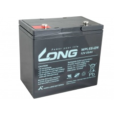 LONG baterie 12V 55Ah M6 LongLife 12 let (WPL55-12N) LONG baterie 12V 55Ah M6 LongLife 12 let (WPL55-12N)