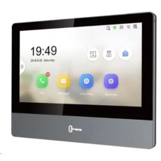 HIKVISION DS-KH8350-WTE1/EU, 7" IP bytový dotykový monitor; Wi-Fi; PoE HIKVISION DS-KH8350-WTE1/EU, 7" IP bytový dotykový monitor; Wi-Fi; PoE