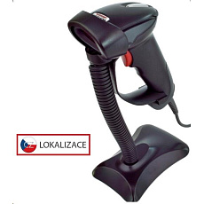 POŠKOZENÝ OBAL - Virtuos laserová čtečka HT-900A, USB (emulace klávesnice/RS232), černá POŠKOZENÝ OBAL - Virtuos laserová čtečka HT-900A, USB (emulace klávesnice/RS232), černá