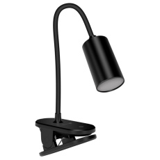 CONNECT IT Stolní LED lampa CLIP 2 s klipem, černá CONNECT IT Stolní LED lampa CLIP 2 s klipem, černá