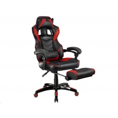 TRACER herní křeslo GAMEZONE Masterplayer, černá s červenou TRACER herní křeslo GAMEZONE Masterplayer, černá s červenou