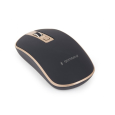 GEMBIRD myš MUSW-4B-06, černo-zlatá, bezdrátová, USB nano receiver GEMBIRD myš MUSW-4B-06, černo-zlatá, bezdrátová, USB nano receiver
