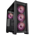 BAZAR - ASUS case TUF GAMING CASE (GT302) TG, Mid Tower, 4x 140mm ARGB Fan, černá - Po opravě (Komplet)